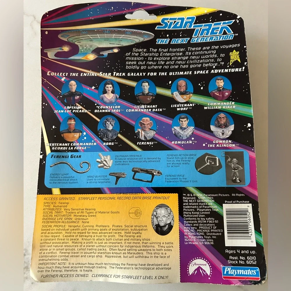 Star Trek Ferengi Action Figure - Picture 2 of 3